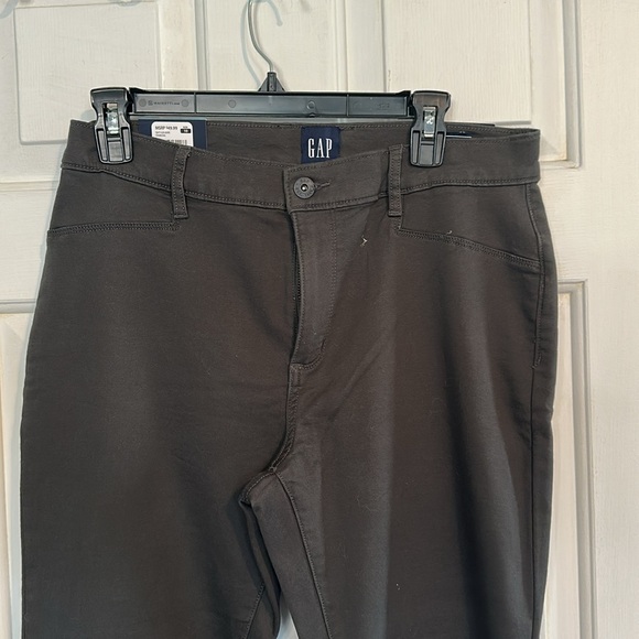 NWT Gap Super Strechy skinny charcoal pants size 10 - Picture 3 of 7